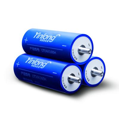 China Machine- the special promotion! Nano Technology Yinlong 66160 2.3V 40Ah Cylindrical Lithium Titanate LTO B-Grade Battery Cell for sale