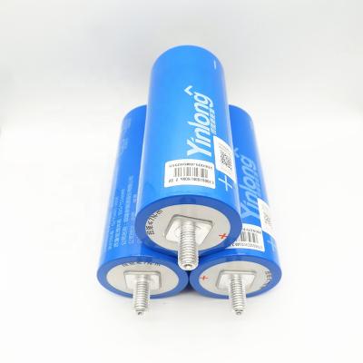 China OLDEST Brand New Yinlong 2.3V 45Ah 66160 Lithium Titanate LTO Cylindrical Battery Cell With Long Circle Life 30,000 Times DOD 66160 for sale