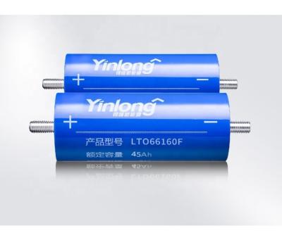 China Brand New Cylindrical 2.3V 45ah 66160 Lithium Titanate LTO Battery Cell! ! ! New Yinlong launched 6 minutes 30 years 25,000 times 66160 for sale