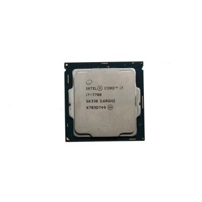 China Intel Core i7-7700 Desktop Quad-Core Used Desktop CPU 3.6GHz LGA 1151 65W 64GB Processor for sale