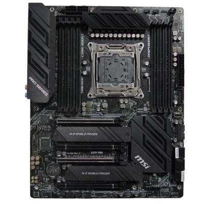 China Brand new high quality X299 desktop PRO with LGA 2066 ddr4 256GB for msi computer motherboard for sale