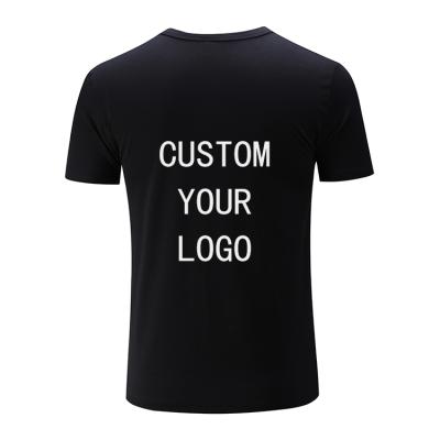 China wholesale custom Anti-wrinkle factory print logo t-shirt designs custom blank cotton men t-shirt for sale for sale