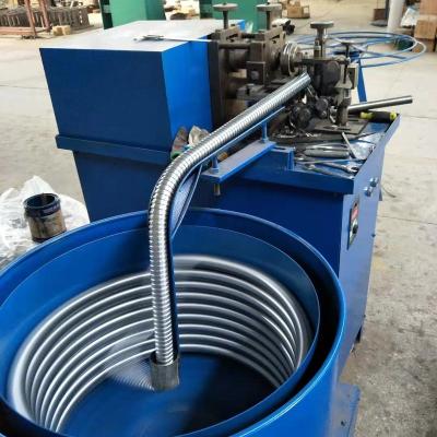 China Steel PVC Jacked Flexible Electric Metal Conduit Pipe Machinery For Electrical Cable Pipe Machine Manufacturing 25 mm 32 mm 150 for sale