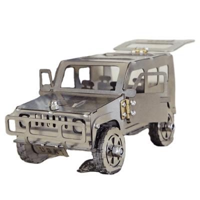 China Rolls The Movable And The Door Can Open Hot Sale Fashionable Diecast Model Car Toy Vehicles Stainless Steel Cool Hummer For Home Decoration for sale