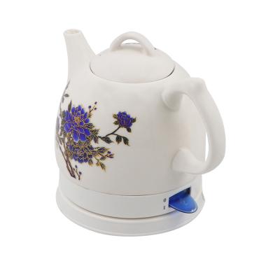 China Ceramic Electric Kettle 360 ​​degree interface rotary coupling ceramic kettle, lined with stainless steel for sale