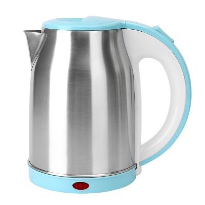 China 360 Factory Wholesale Cheap Rotation Factory Base 2000W 2L Stainless Steel Electric Water Kettle Large Capacity for sale