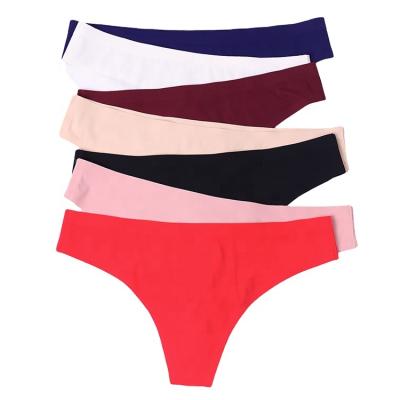 China Hot Selling Womens Underwear Women Seamless Thong Breathable for sale