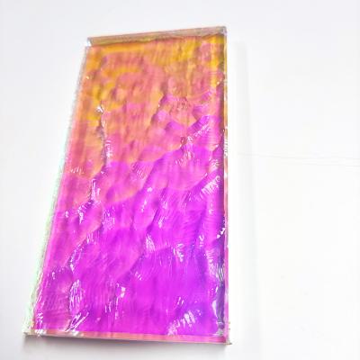 China High End Custom Art Laminated Yard Glass - Colored Glass for sale