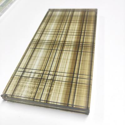 China Art Deco Yard Laminated Glass Tempered Glass for sale