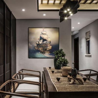 China Classic / Postmodern New Art Tempered Decorative Glass Wall Painting for sale