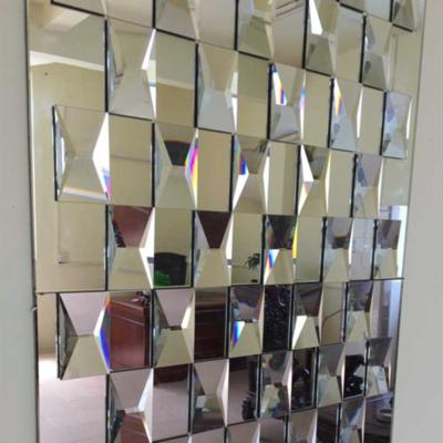 China Contemporary Hot Selling Decorative Glass Wall Mirror For Sale for sale