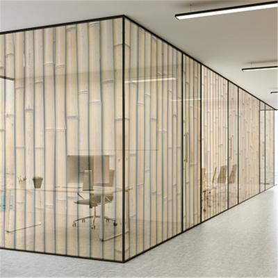 China Supplier Contemporary Chinese Hot Selling Sound Proof Office Glass Doors Tempered Partition Glass Price for sale