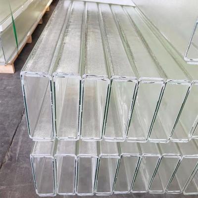 China High Quality U Channel Glass Walls From China Contemporary Glass Manufacturer for sale