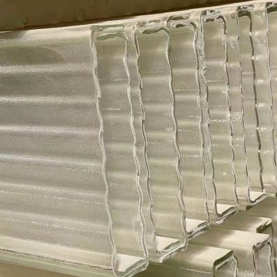 China High Quality U Patterned Glass From Contemporary Chinese Glass Manufacturer For Hotel Office Decoration Glass for sale