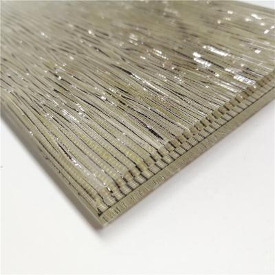 China Leisure facilities wired glass is mainly used for partition door glass decorative glass for sale