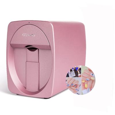 China Nail Printing 2021 Best Selling CE Portable Mobile Nail Printer Nail Art Printer Machine Digital Printing Images On Finger Nails 1 Year Warranty for sale