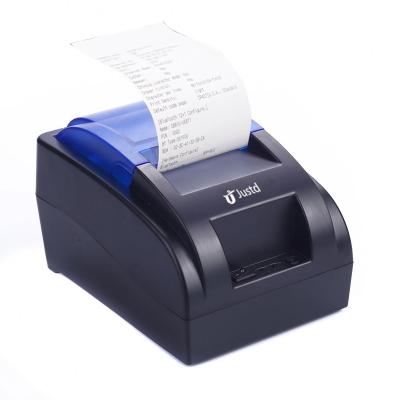 China 58mm 90mm Mini Receipt Printer Cheap USB 58mm Tooth Cash Register Portable Blue Thermal POS Printer With High Speed for sale