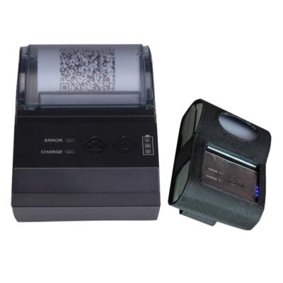 China Factory Price Black And White Handheld Wireless Thermal 3 Inch 80mm Mobile Pos Printer Android Pocket Receipt Billing for sale