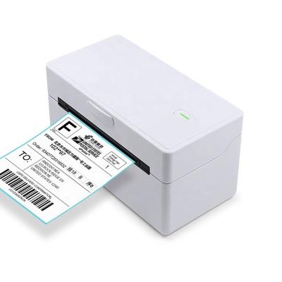 China Self Adhesive BT 80mm Self-adhesive All-in-one Label Printer Express Label Printer Black And White for sale