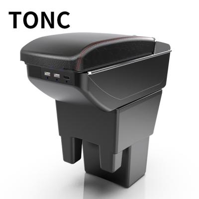 China TONC Storage Box For Mahindra XYLO Car Parts Interior Accessories Multifunctional Adjustable Center Console Armrest Box Center Storage Box for sale