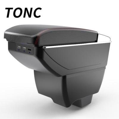 China TONC Storage Box For Mahindra Bolero Luxury Multifunctional Console Box Adjustable Car Seat Armrest Box Water Cup Holder Auto Accessories for sale