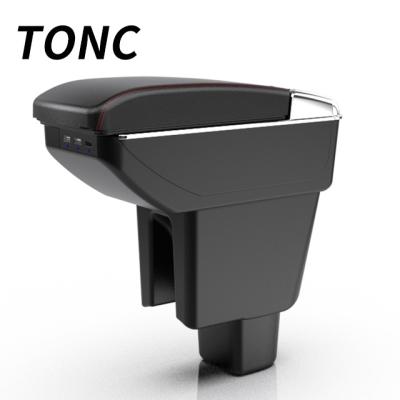 China TONC Storage Box For Honda BR-V Car Armrest Box Center Console Seat Armrest Cup Holder Multifunctional Black Adjustable Auto Parts for sale