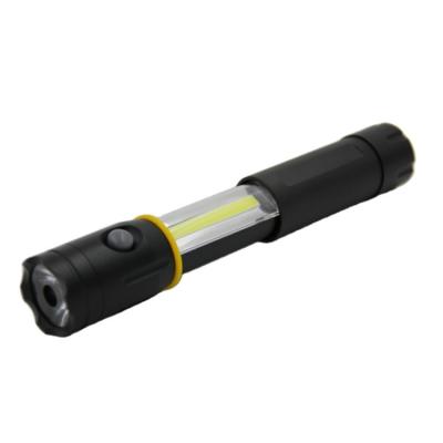 China Bestselling Powerful Big Size 4 X AAA Rechargeable Battery Hunting Flashlight Torch Light for sale