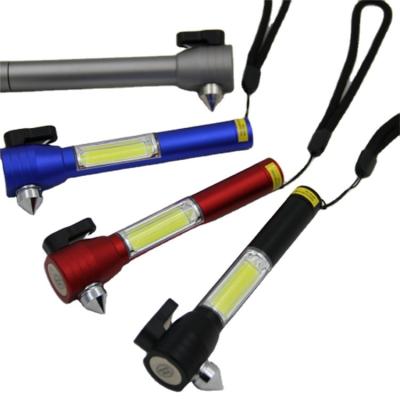 China Best Selling High Quality COB Powerful Worklight / BELT CUTTER / Breaker / MAGNET Glass Flashlight for sale