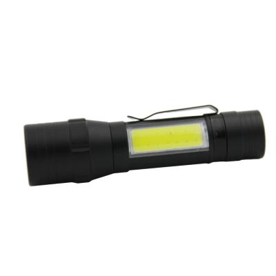 China New product extra long COB outdoor activity worklight LED light source multifunctional aluminum working hours flashlight for sale