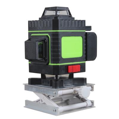 China Green 4D Self-Leveling Horizontal Lines 16 Vertical 16 Levels Laser Level 4D Laser Level 20*20*20cm Vertical for sale