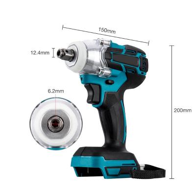 China Multifunctional Cordless Impact Electric Screwdriver With LED Light Speed ​​Impact Wrench Brushless Rechargeable Electric Drill for sale