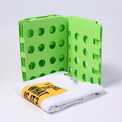 China Adjustable Clothes Magic Quick Folder Adjustable Adult T-Shirts Folding Board New Version Green for sale