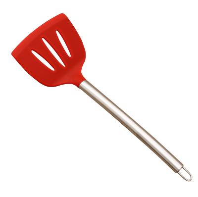 China Silicone Spatula Turner Flexible Stainless Steel Core High Heat 600 F Dishwasher Safe Easy Clean Stick Resistant Viable Non for sale