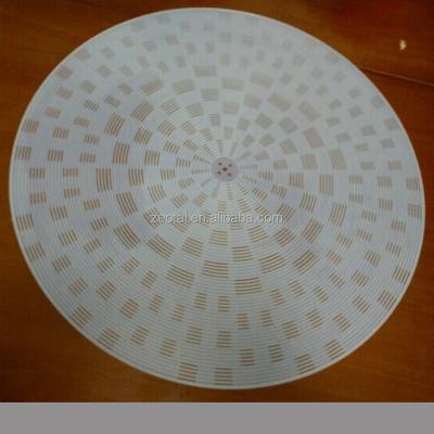 China Non-Stick Round Mesh/Sustainable Stock Dumplings Mat/Silicone Steamer Pad for sale