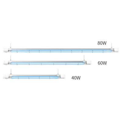 Cina Ozono germicida ultravioletto 60W libero PIR Quartz Glass della lampada della metropolitana G5 in vendita