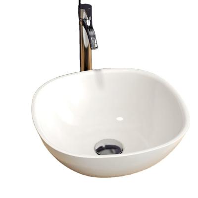 China Modern Customizable Counter Top Basin With Large Sink Bathroom Wash Basins for sale