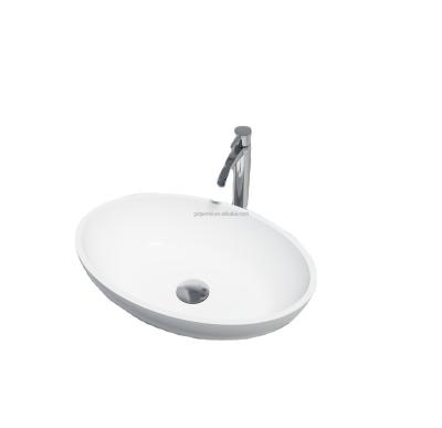 China Modern Solid Surface Counter Top Basin Can Design According To Your Needs Bathroom Wash Basins for sale