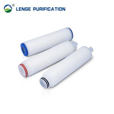 Chine 10 cartouche filtrante plissée du nylon 66 de pouce pour la filtration de la bière à vendre