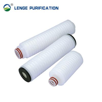 China 0.1um pp-Patroon van de Kern de Nylon Geplooide Filter voor Sterilisatiefiltratie Te koop