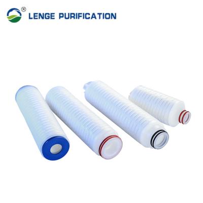 China 0.1μM Pore 10 Patroon van de Duim de pp Geplooide Filter voor pre - Filtratie Te koop