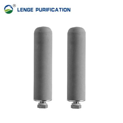 China 5 inch titanium legering gesinterde buis geplooide filterpatroon voor stoomfiltratie Te koop