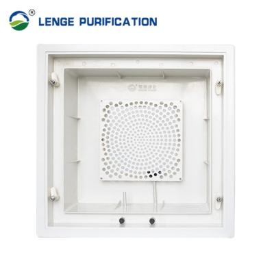 China 595mm * 595mm * 250mm Easy cleaning ABS HEPA Box For Cleanroom Environments for sale