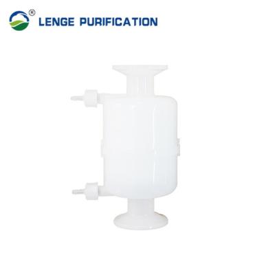 China 2,5 inch PP-capsule Ptfe-membraanfilterpatroon met snel openende verbinding Te koop