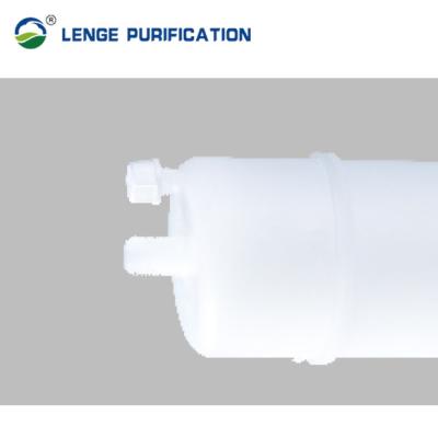 Chine Capsule à filtre plissé à membrane de nylon de 2,5 pouces avec connexion NPT de 1/4 