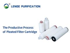 PES pleated filter cartridge