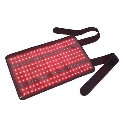 China Red Body Light 660nm LED and 850nm Wearable Near Infrared Light Therapy Deep Belt Large Wrap Pads for Body Back Pain Relief for sale