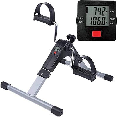 China Folding Exercise Assembled Medical Pedaler Under Desk Bike Pedal Tester with Electronic Visualization for Legs and Arms Workout 38cm*17.5cm*33cm for sale