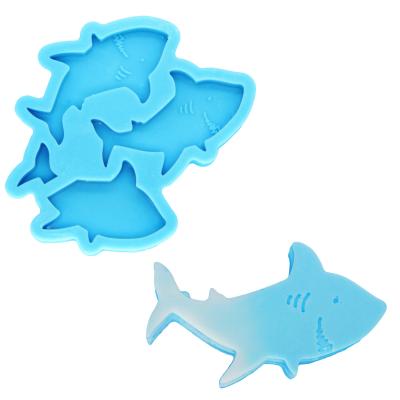 China Decoration Dolphin Silicone Straw Top Silicone Mold Making Craft for sale