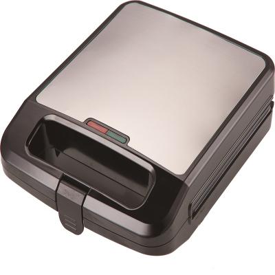 China Easily Cleaned All Time Best Selling 3 In 1 Detachable Breakfast 4 Slice Sandwich Maker With Custom SS Plate Good Design Black OEM Wrap for sale