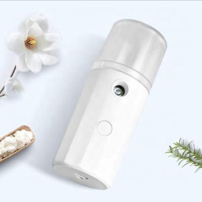 China Mini Pocket Handheld Nano Mist Speayer USB Rechargeable Moisturizer Nano Mist Spray Mini Facial Steamer 40ML Capacity for sale